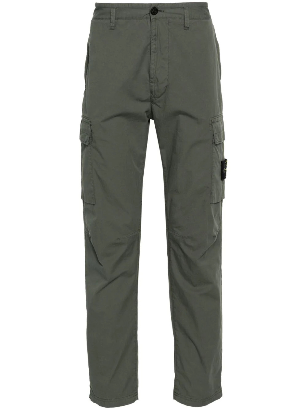 Compass-patch cargo trousers